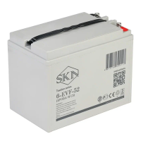 Тяговый аккумулятор Rutrike SKN 6-EVF-52 (12V55A/H C5)