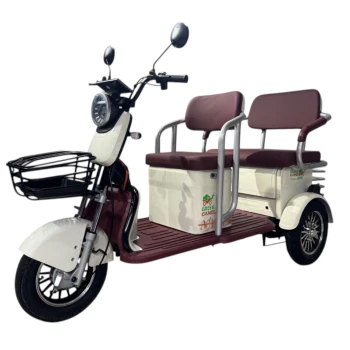 Электротрицикл GreenCamel Пони Z8 V2 (72V20Ah 1000W) дифференциал Красно-Белый